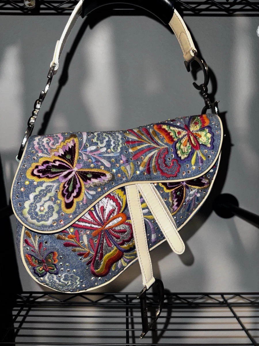 Dior Denim Exterior Bags & Handbags for Women for sale | eBay