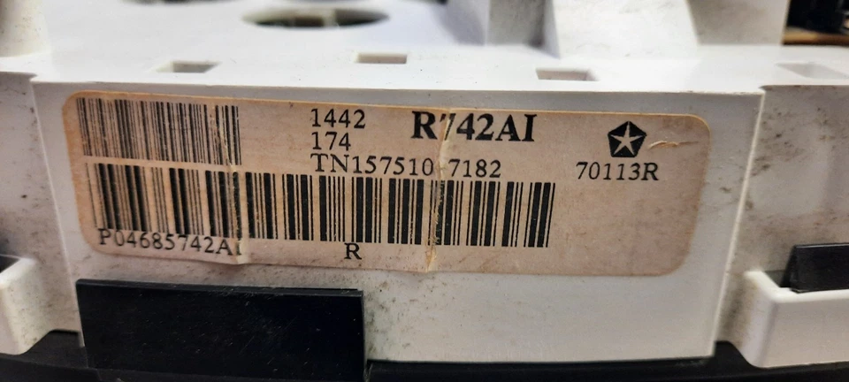 Velocímetro 2002 Chrysler Town and Country painel de instrumentos - Imagem 3 de 4