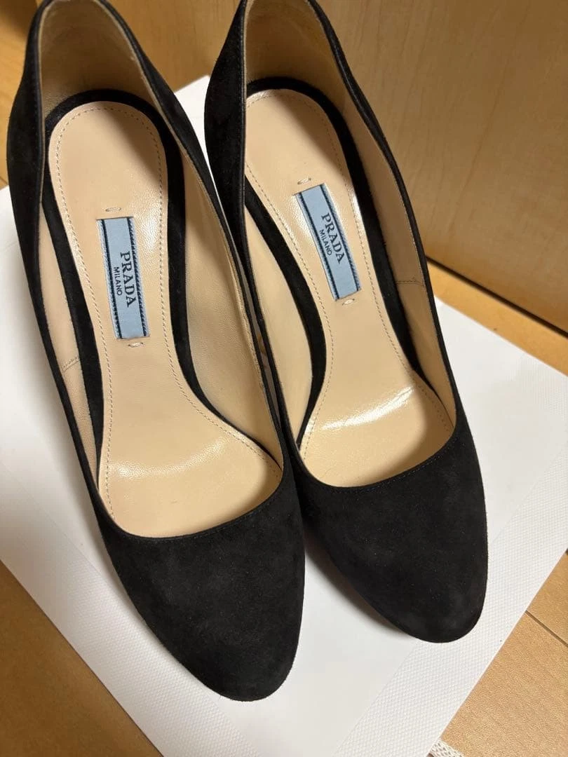PRADA Women's Suede Heels for sale | eBay