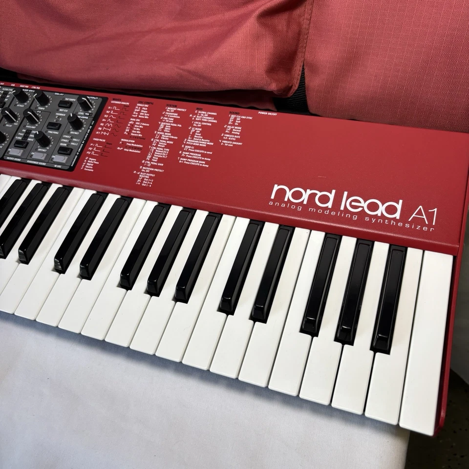 Nord Lead A1 Synthesizer Analog Modeling, 49 Key with Soft Case (no adapter) - Image 3 of 4