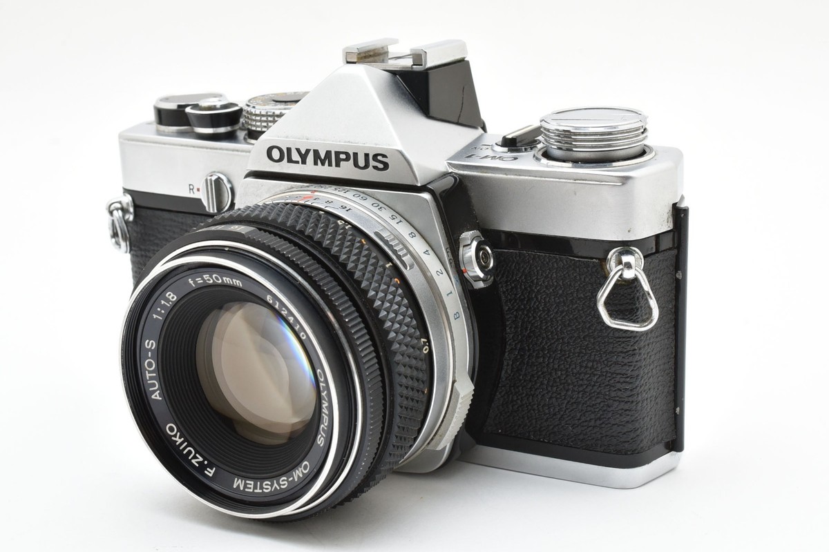 OLYMPUS OM-1 シルバー MF F.ZUIKO 50mm f1.8 Olympus 50mm f1.8 Zuiko Auto-S - Lens – Kamerastore