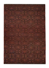 Antique Sumakh Kilim Rug: 1920s Tribal Wool Flatweave 5'10" x 3'10"