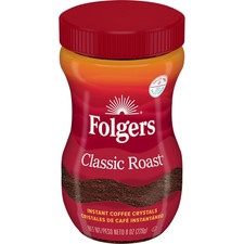 Folgers Classic Roast Crystal Instant Coffee ...