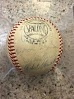 1960s Pittsburgh Pirates Autographed Team Signed Baseball Clemente Stargell