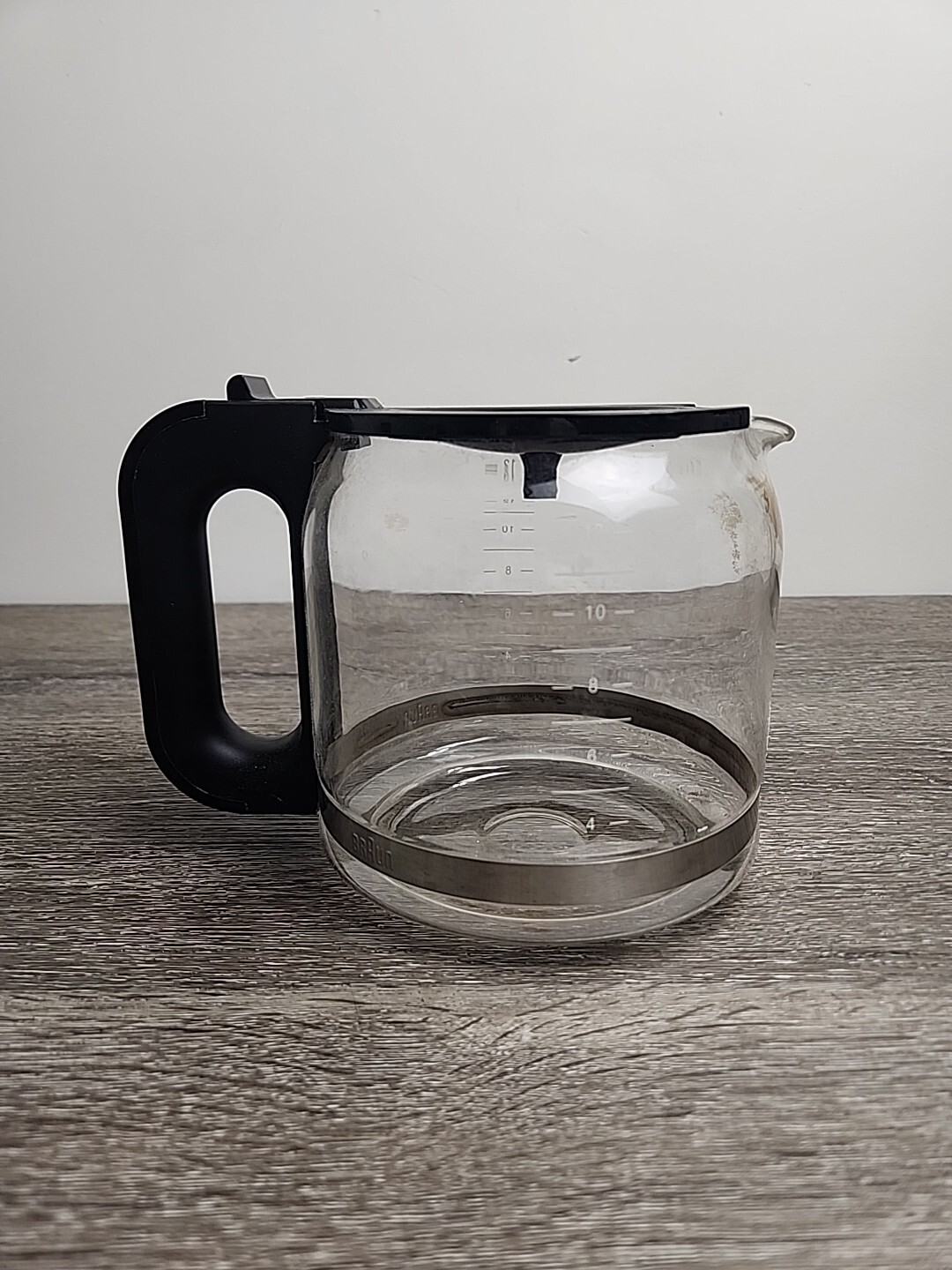 BRAUN BREW SENSE 3107 Coffee Maker Replacement 12 CUP GLASS CARAFE