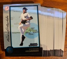 1998 Bowman Chrome International Baseball 34 Card Prospects/Rookies Lot