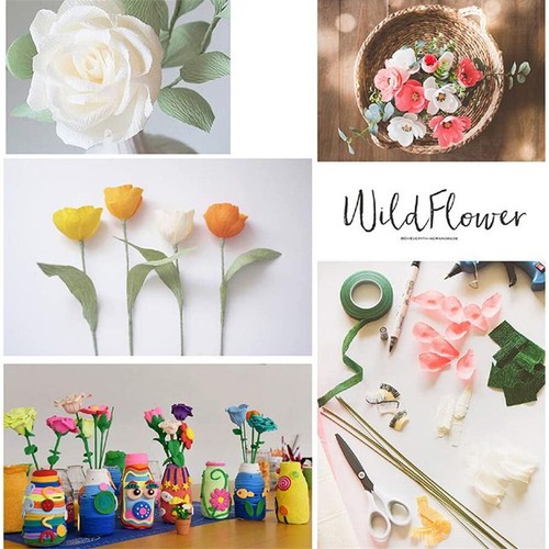 Floral Arrangement Tool Kit Tape Stem Wrap Green Stem Wire Bouquet Florist Tool - Picture 4 of 7
