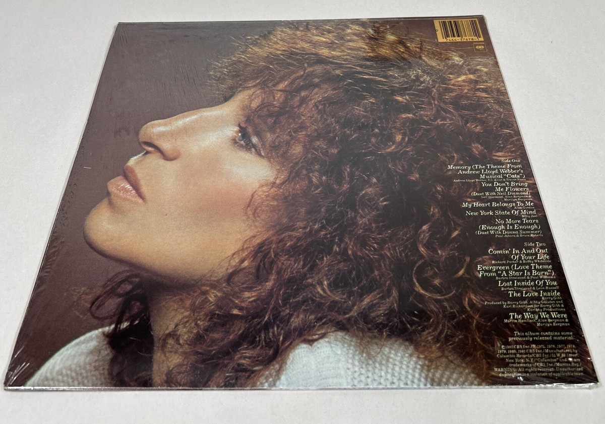 BARBRA STREISAND Memories 1981 ORIGINAL 1st Pressing w/ HYPE