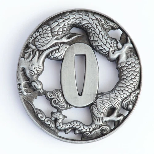 New Zinc Alloy Tsuba For Japanese Samurai Katana Wakizashi Tanto Sword Knife