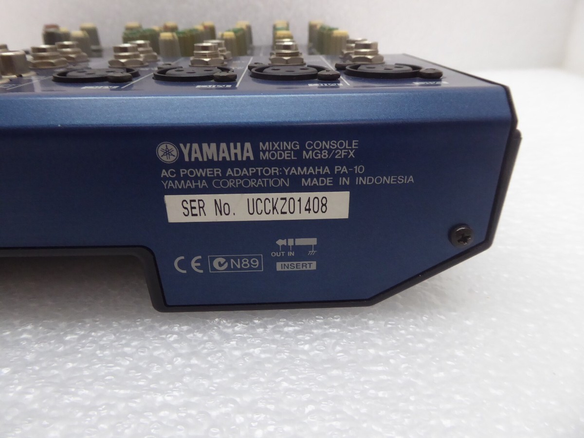 YAMAHAミキサー　MG8/2FX Yamaha MG8/2FX