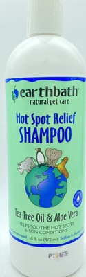 earthbath tea tree and aloe shampoo