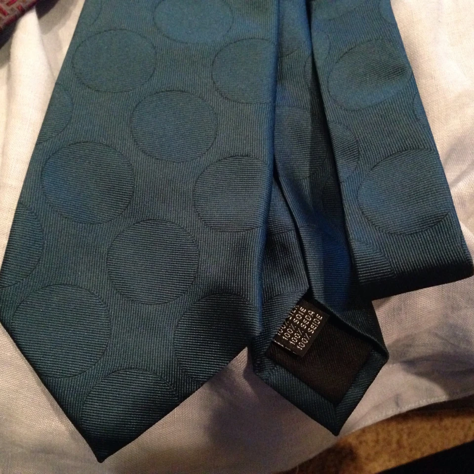  DI MASSIMO PIOMBO ШЕЛКОВЫЙ ГАЛСТУК РУЧНОЙ РАБОТЫ В ИТАЛИИ $315 - Изображение 3 из 4