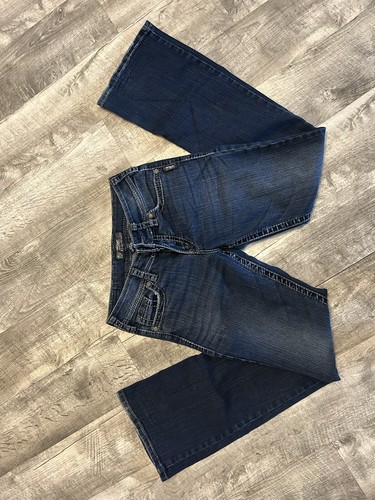 Silver Jeans Co. 27 X 32 Suki Boot Cut Dark Wash Denim Bootcut Jeans - Picture 2 of 3