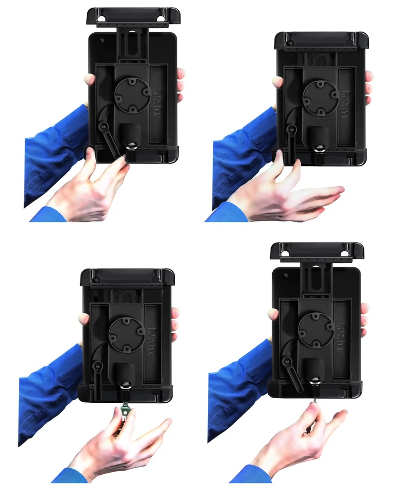 RAM Locking Holder for Samsung Galaxy Tab Active Pro, Tab Active4 Pro, Others - Image 2 of 4
