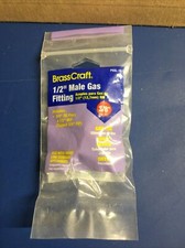 BrassCraft 3/8 OD Flare X 1/2 MIP Male Gas Fi...