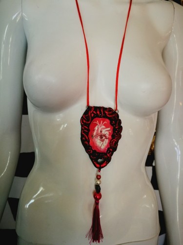 Love Attraction Talisman Eye Heart Magic Amulet Pendant Good Luck Charm Jewelry - Picture 2 of 24