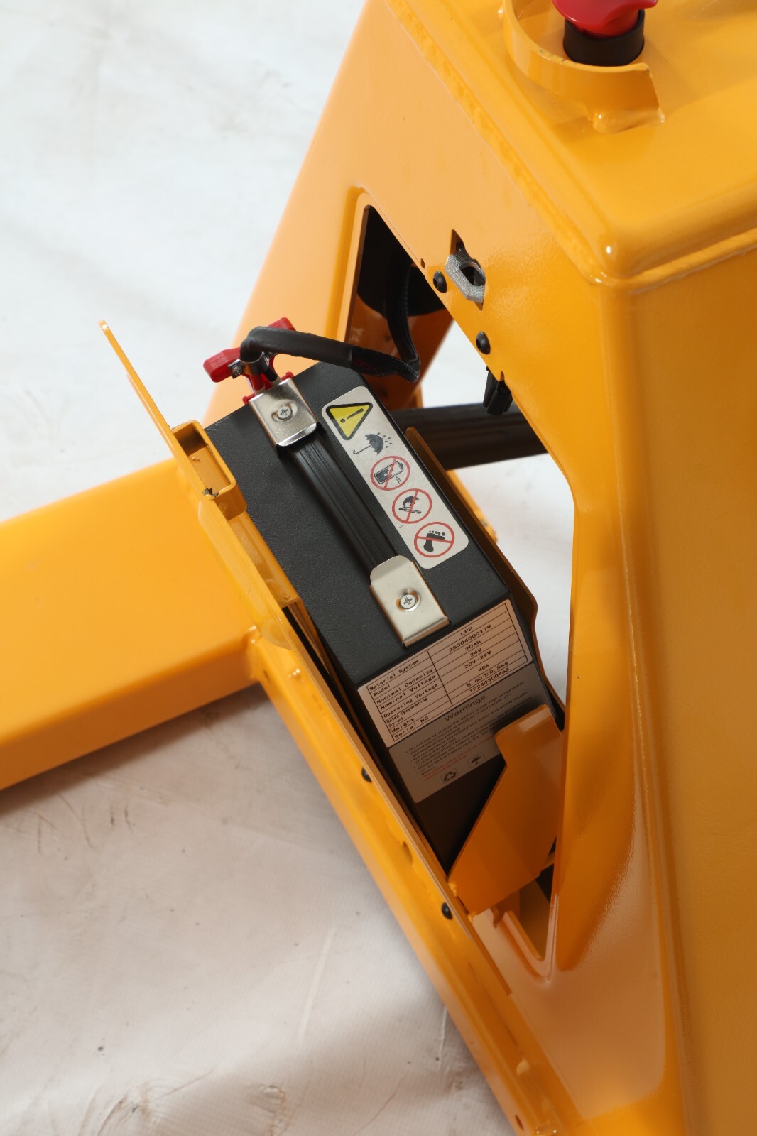 APOLLOLIFT Electric 24V Lithium Battery Pallet Jack Truck 3300lb W/ 48"X27" Fork