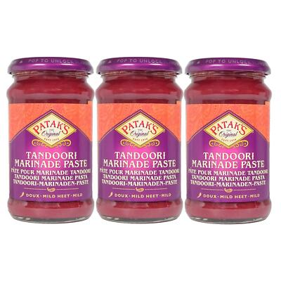 Patak´s Tandoori Marinade Paste 3x312g Tandoori Paste Pataks