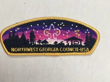 Northwest Georgia Council plastic back BSA CSP Patch