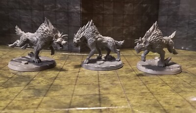 1 von/of 3 Giant Hyena (''Huge'') for  D&D Dungeons & Dragons or Pathfinder