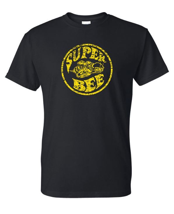 New Men's Dodge Super Bee T-Shirt T Shirt Short Sleeve Black New Men's Dodge Super Bee T-Shirt T Shirt Short Sleeve Black