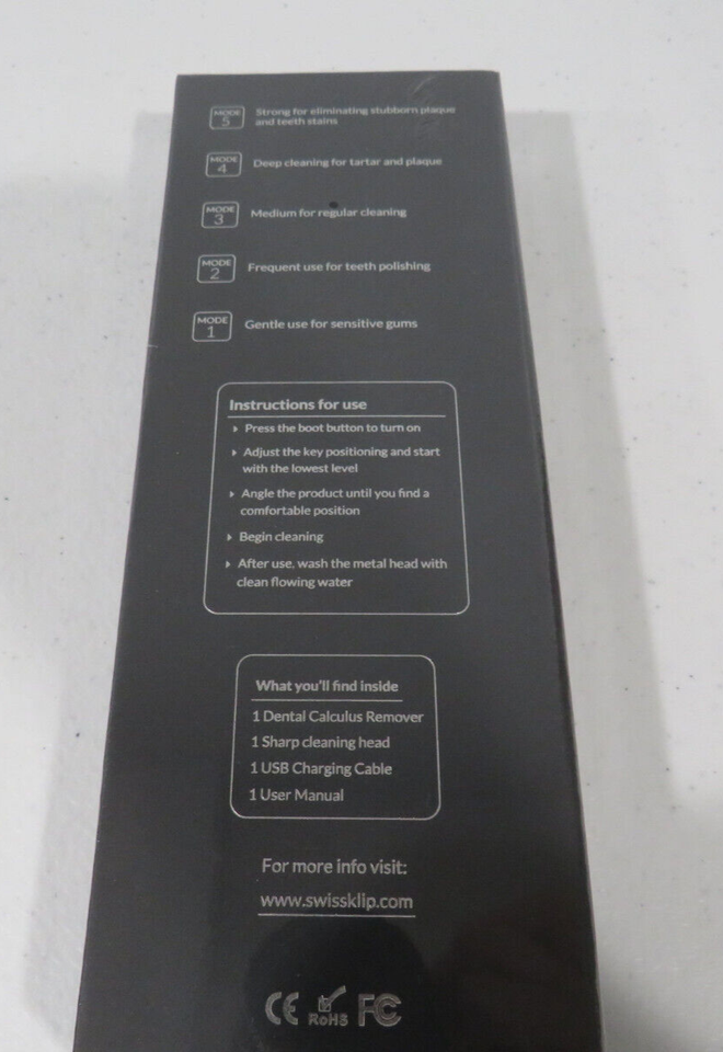 Swissklip Plaque Blaster & Tartar Remover Tool Kit NEW SEALED eBay