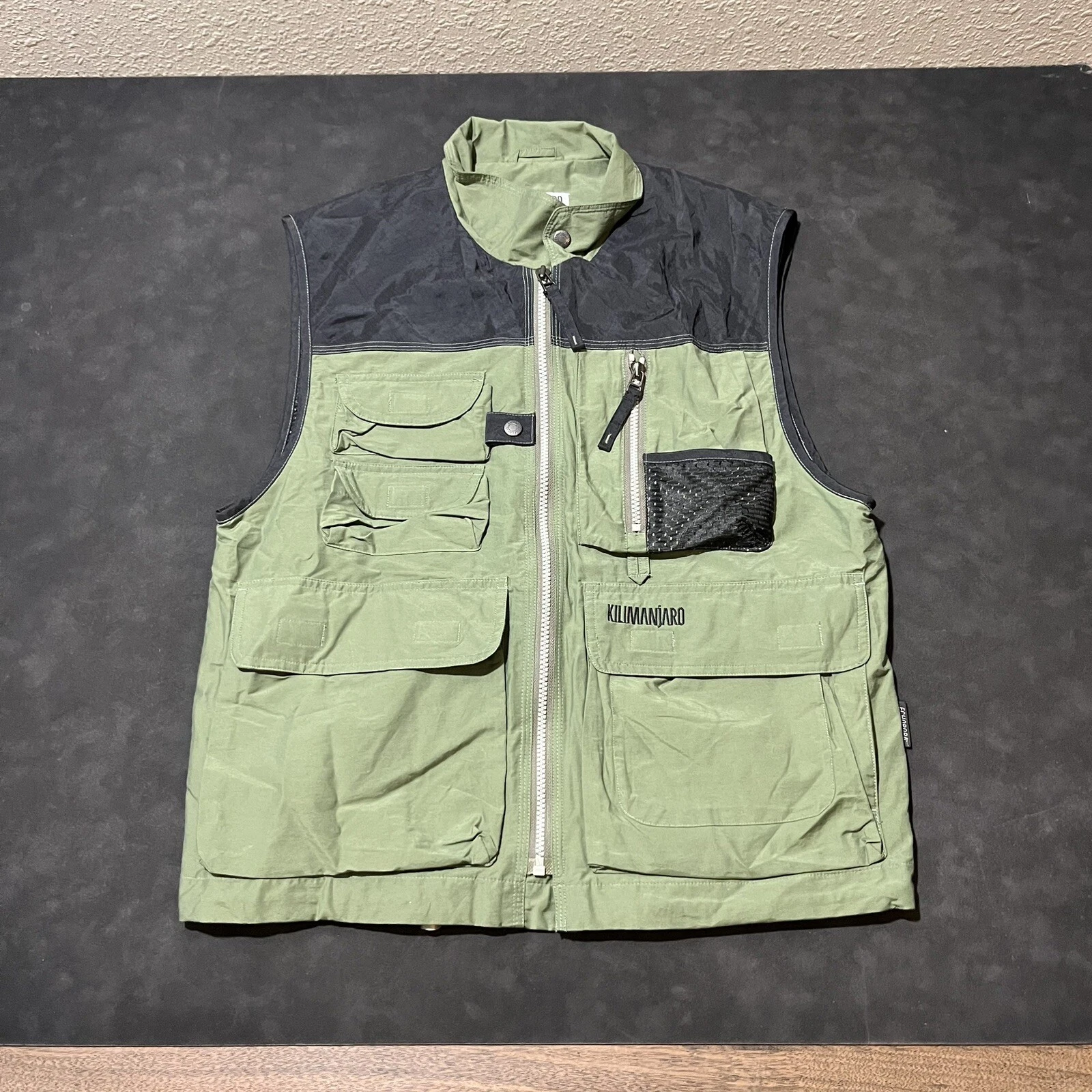Vintage Photography Vest Kilimanjaro Safari Fishing Cargo Travelift Tactical 80s