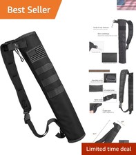 Compact Black Arrow Quiver with Adjustable Sh...