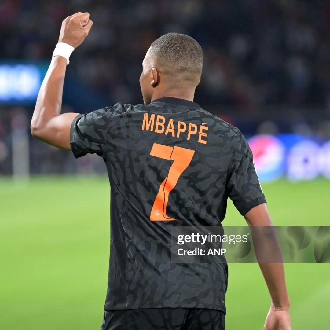 Kylian Mbappé PSG 22/23 #7 Paris Saint-Germain Jersey New w