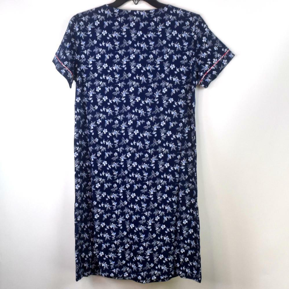 Charter Club Printed Cotton Sleepshirt Nightgown Fluttered Flora