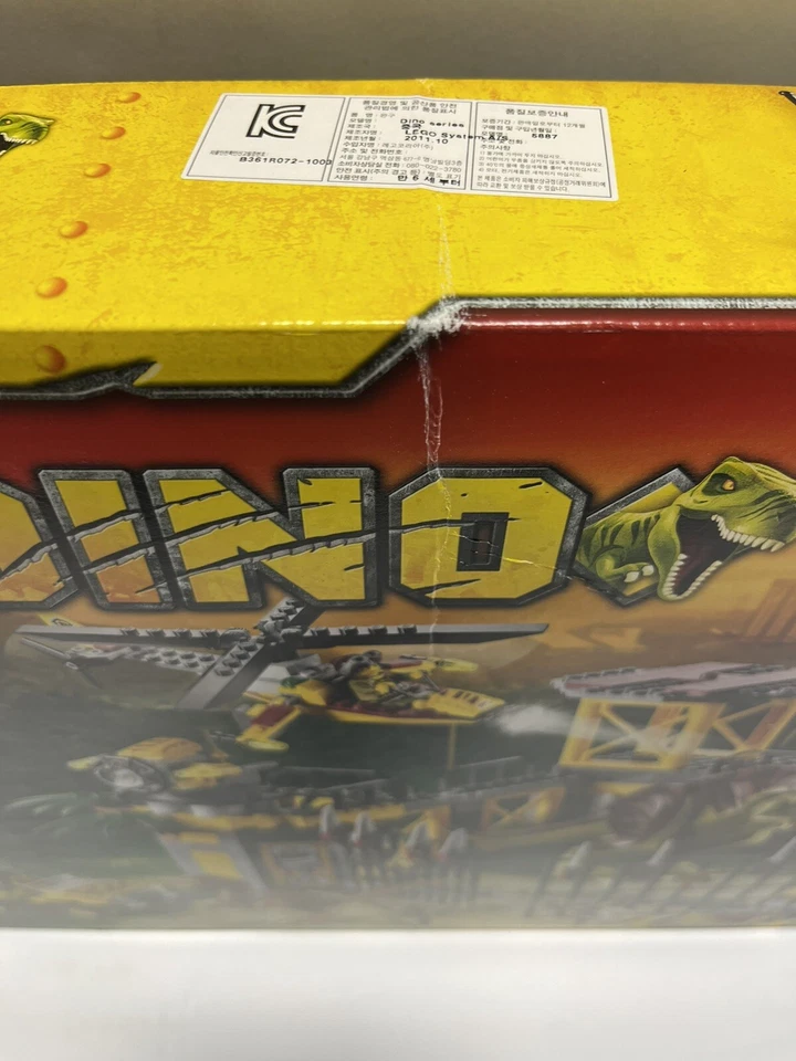 Nuevo Lego Dino 5887 Dino Dino Defense HQ 793 piezas 2012 con 4 minifiguras selladas Foto 2 de 4