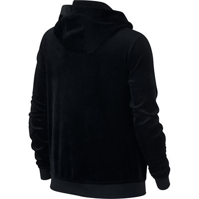 nike women's velour hoodie