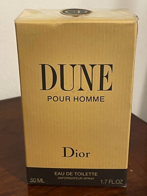 VINTAGE DUNE POUR HOMME CHRISTIAN DIOR 50 ml SPRAY SEALED