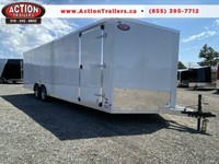 ALL PURPOSE ATTX 8.5x24' AUTO/CARGO W/RAMP DOOR & BEAVER TAIL!!