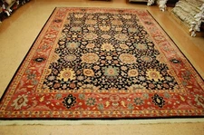 GREAT AUTHENTIC AMERICAN KARASTAN KURDISH PATTERN #559 RUG 8'2" X 11'7" PERFECT 