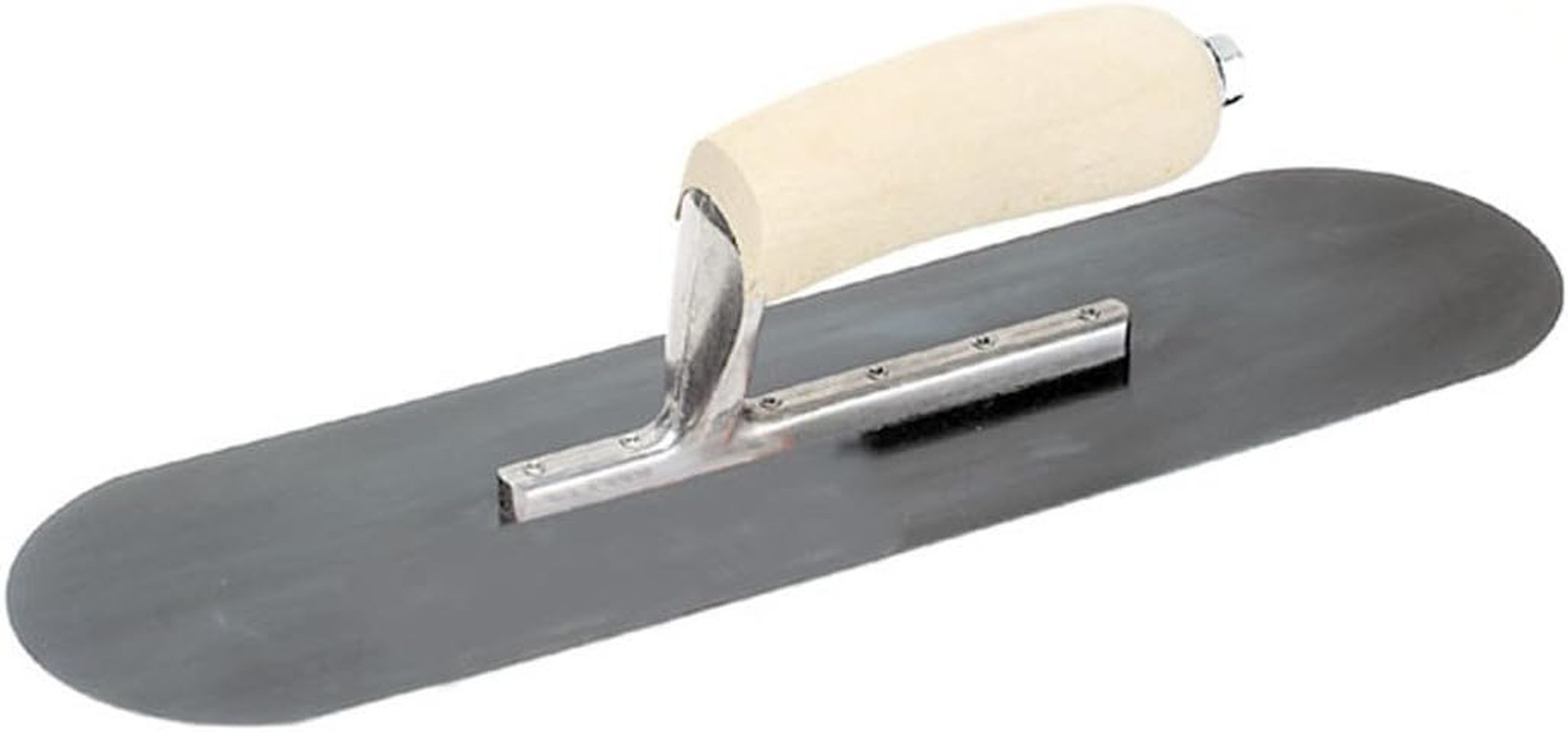 4" X 14" Pool Trowel with Curved Wood Handle PT144B
