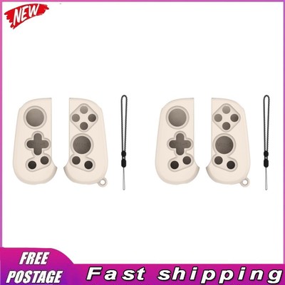 Silicone Handle Protective Case for Backbone One Mobile Gaming Controller(Beige)