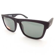 SPY OPTICS Rover POLARIZED Sunglasses Matte Black/Happy Gray Green NEW