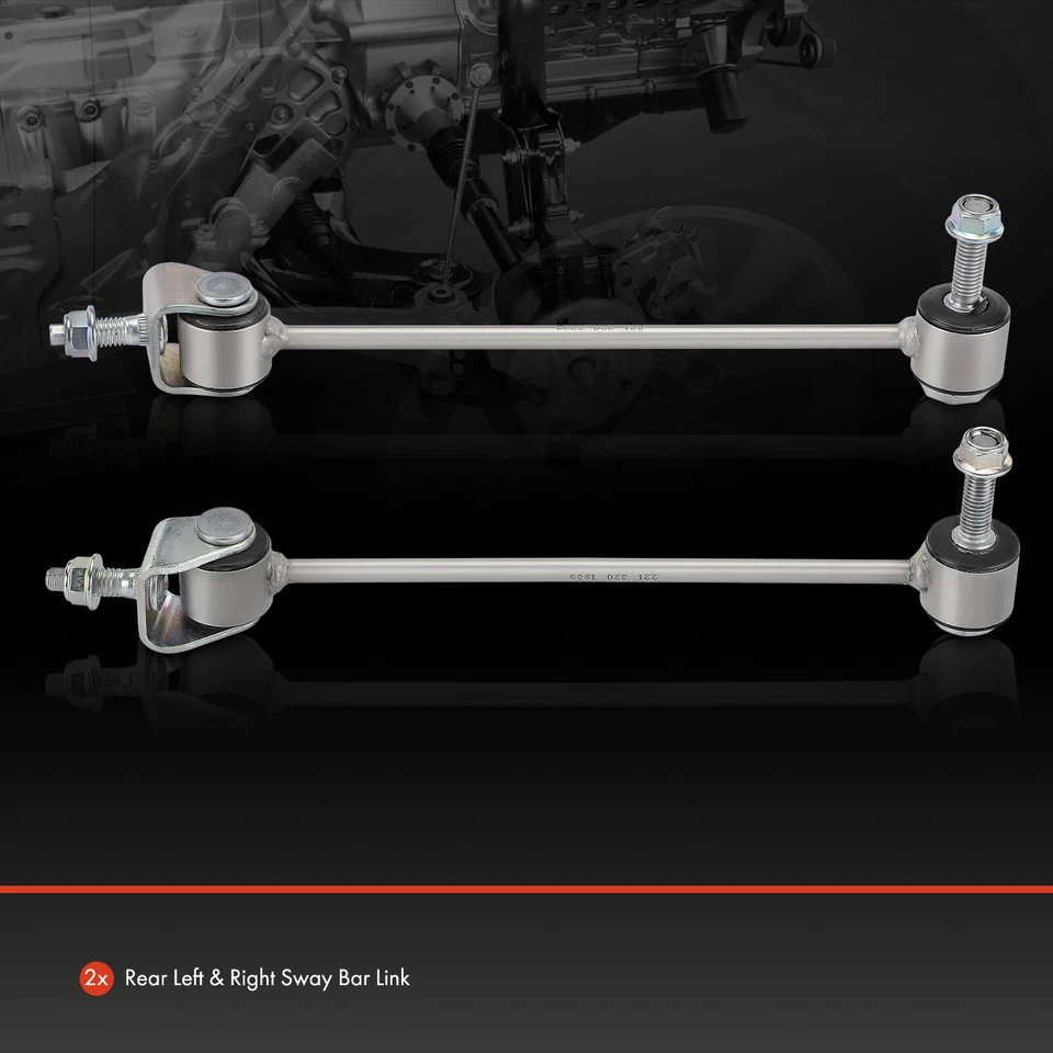 2x Barra estabilizadora trasera izquierda y derecha eslabones para Mercedes-Benz CL550 2007-2014 S450 Foto 3 de 4