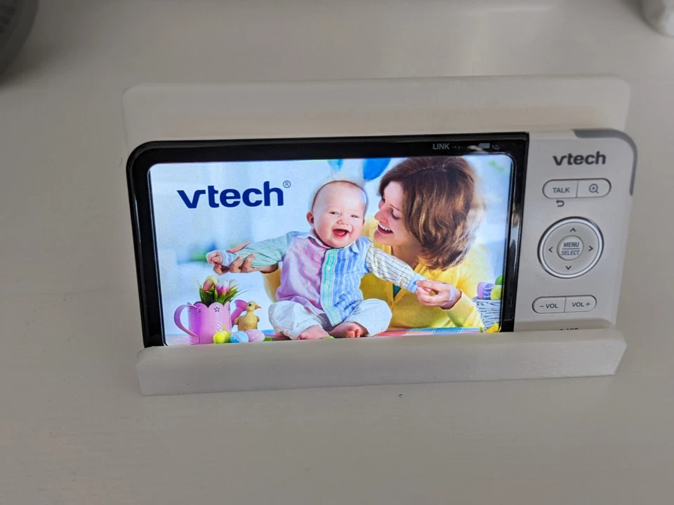 Black Smart Monitor Vtech Holder Stand Tablet iPhone Samsung 160mm 25mm Thick - Image 4 of 4