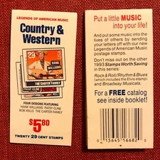 US Stamp  Country and Western 1993