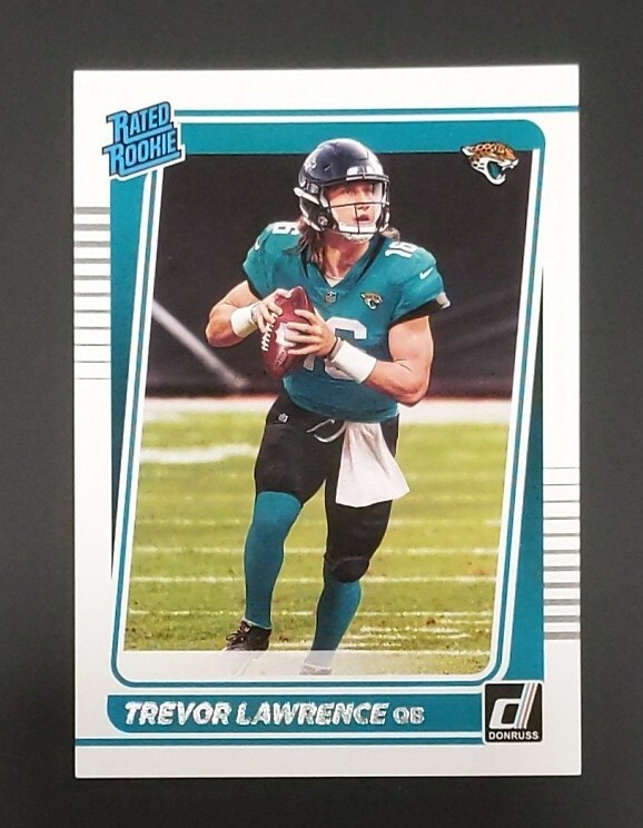 2021 Donruss #251 Rated Rookie TREVOR LAWRENCE RC - MINT - Jacksonville Jaguars