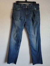 Goodfellow Jeans Mens Size 30x27 Slim Total Flex Cut Off Ankle Tapered Denim 
