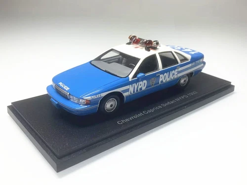 Best of Show BOS 1/43 Scale Resin Chevrolet Caprice Sedan NYPD 1992-Model Car - Picture 1 of 11