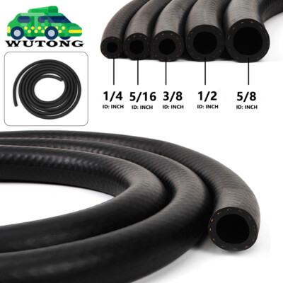 1/4'' 5/16'' 3/8'' 1/2'' 5/8'' Fuel Line Hose Oil Gas Line Rubber NBR Push On Pipe