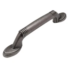 10 Pack - 4183WN Weathered Nickel Cabinet Hardware Handle Pull - 3" Hole Centers