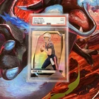 2024 Panini Prizm - Rookies Drake Maye #329 Silver Prizm (RC) Psa9