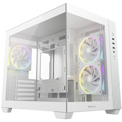 DeepCool DeepCool CG330 3F WH, Tower-Gehäuse, weiß