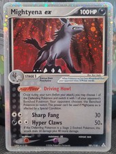 Mightyena ex 101/110 EX Holon Phantoms Holo on eBay