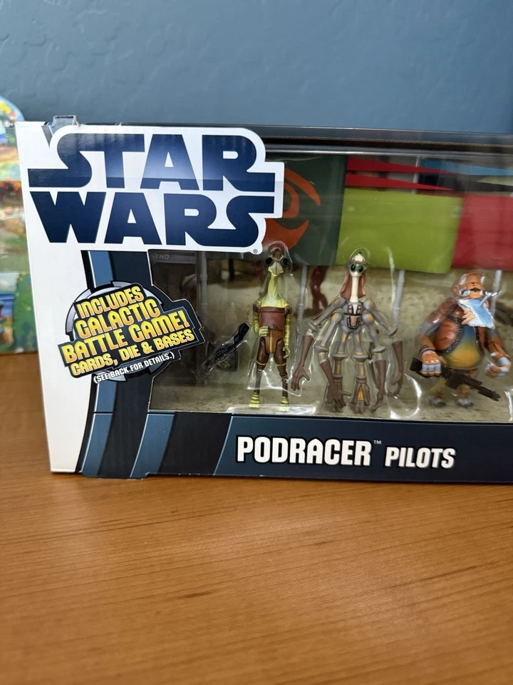 Star Wars Toys R Us Exclusive Podracer Pilots Set Phantom Menace 2011 Hasbro - Image 2 of 4